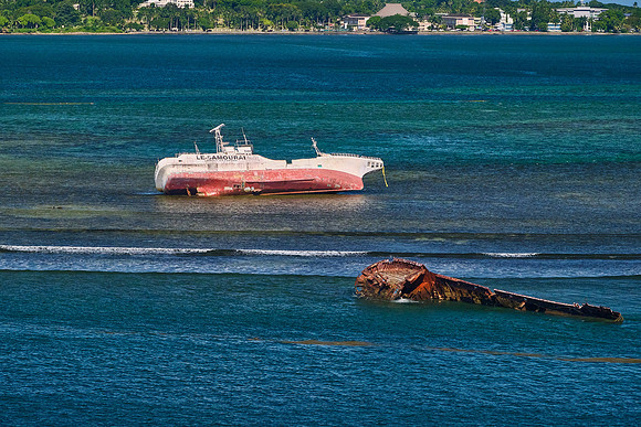 Two Wrecks on the Reef