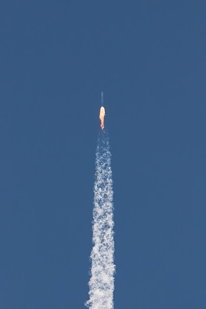 Atlas V GPS IIF-11 Contrail