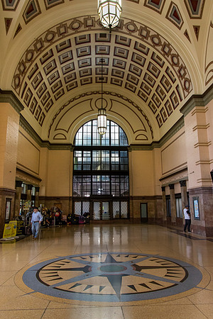 Booking Hall, Wellington Train Station, NZ