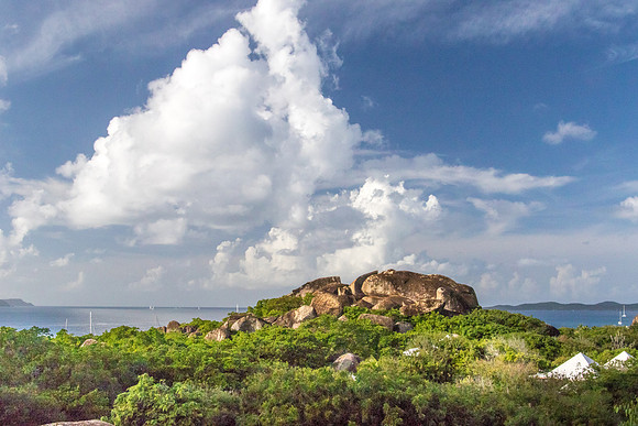Overlooking the Baths, Virgin Gorda
