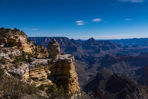 Yaki Point by Moonlight
