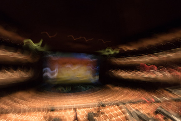 You're not supposed to take pictures inside the Sydney Opera House