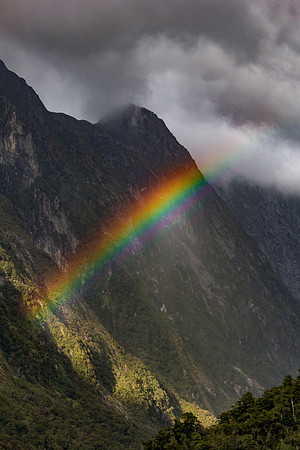 Milford Sound Rainbow