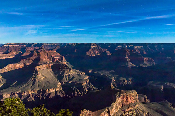 Hopi Point 1- by Moonlight