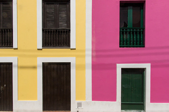 Complimentary Colors, Old San Juan