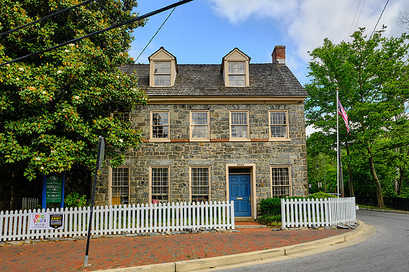 The Mill Office was moved across the river