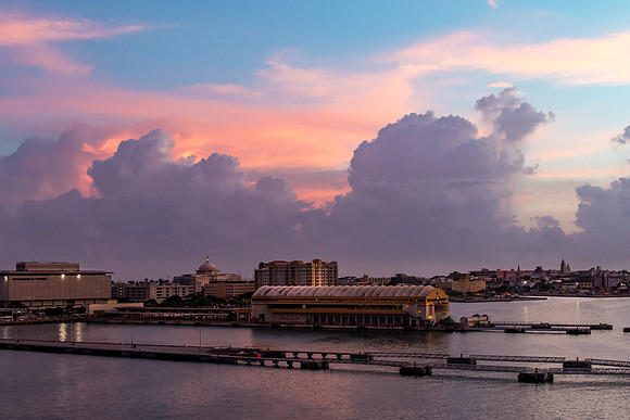 Thanksgiving Sunrise over New San Juan