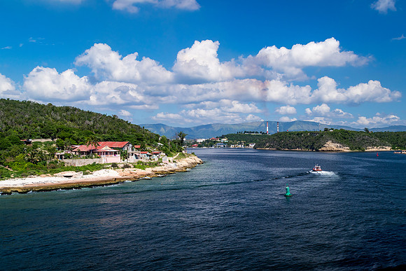 Entering Santiago de Cuba