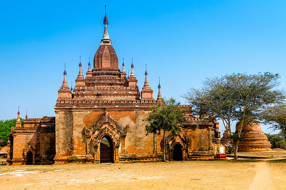 One of Hundreds of Minor Temples, Bagan, Myanmar