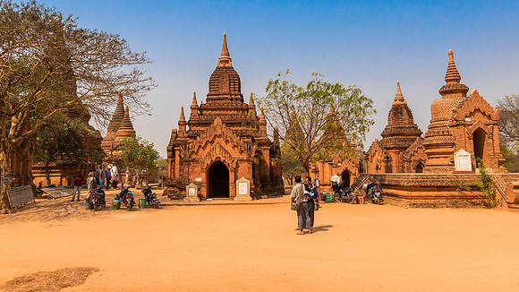 Temples, Bagan, Myanmar