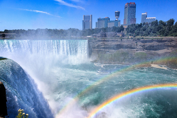 Rainbows Over Niagara Gorge