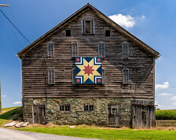 #18 Stars and Bars Quilt