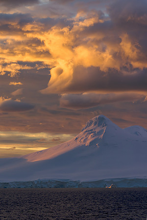 Sunset Over the Neumayer Channel