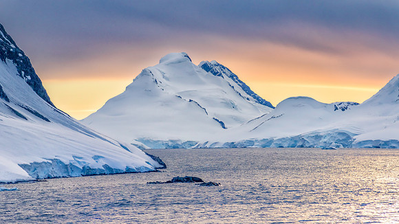 Sunset Over the Neumayer Channel