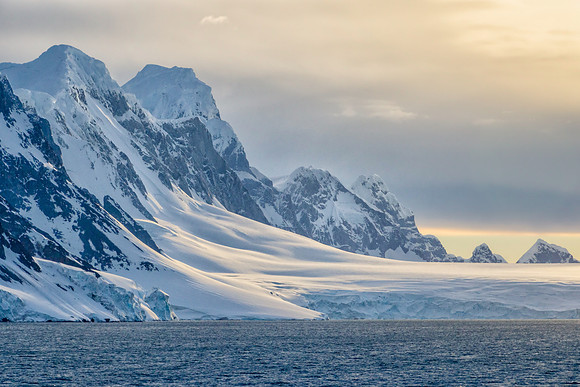 Sunset Over the Neumayer Channel