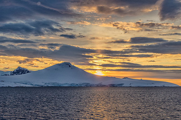 Sunset Over the Neumayer Channel