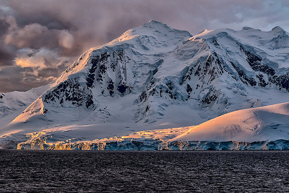 Sunset Over the Neumayer Channel