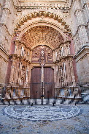 Mallorca Cathedral Entrance