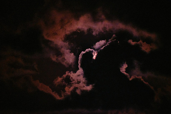 Moon over San Juan