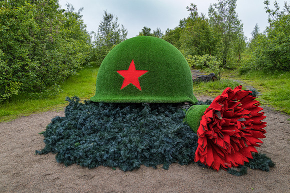 "Astro-turf" Military Memorial