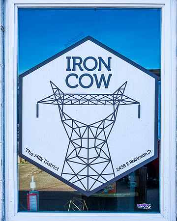 Window Sign, Milk District, Orlando, Florida