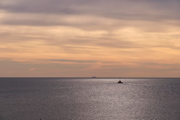 The Calm before a North Sea Storm