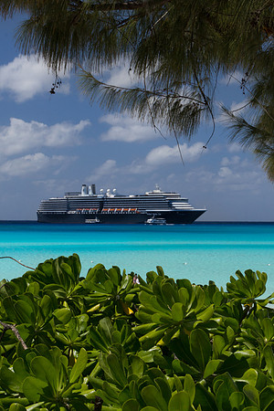 Floating on a Turquoise Sea
