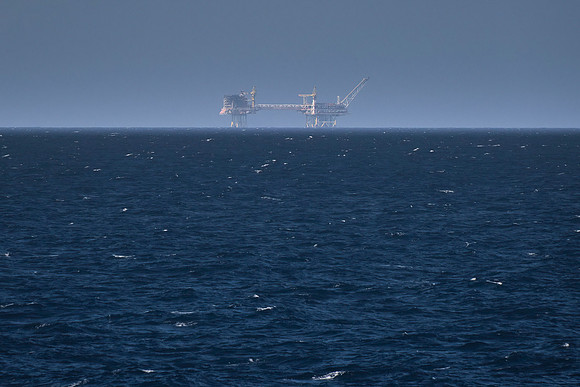North Sea Production Rig