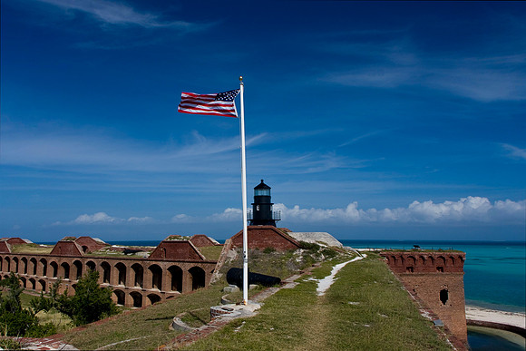 Flag over Ft. Jefferson