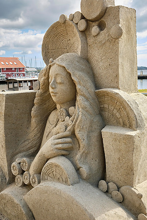 Sand Sculpture, Kristiansand, Norway