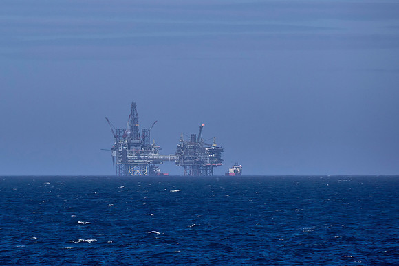 North Sea Drilling Rig