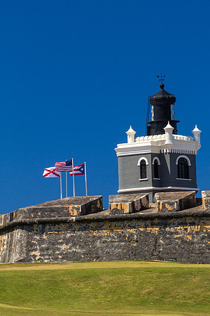 Flags over El Morro